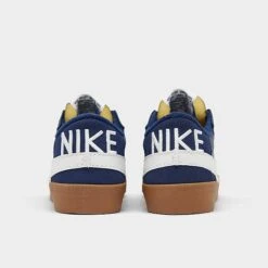 Nike Blazer Low '77 Jumbo SE Varsity Casual Shoes Midnight Navy/Sail/Gum Brown - DR9865 400 11 Nike Blazer Low '77 Jumbo SE Varsity Casual Shoes Midnight Navy/Sail/Gum Brown - DR9865 400 -Stealth Fit Shop DR9865 400 P4