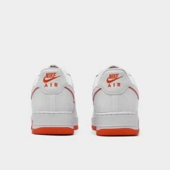 Men's Nike Air Force 1 Low Casual Shoes White/White/Picante Red - DV0788 102 -Stealth Fit Shop DV0788 102 P4