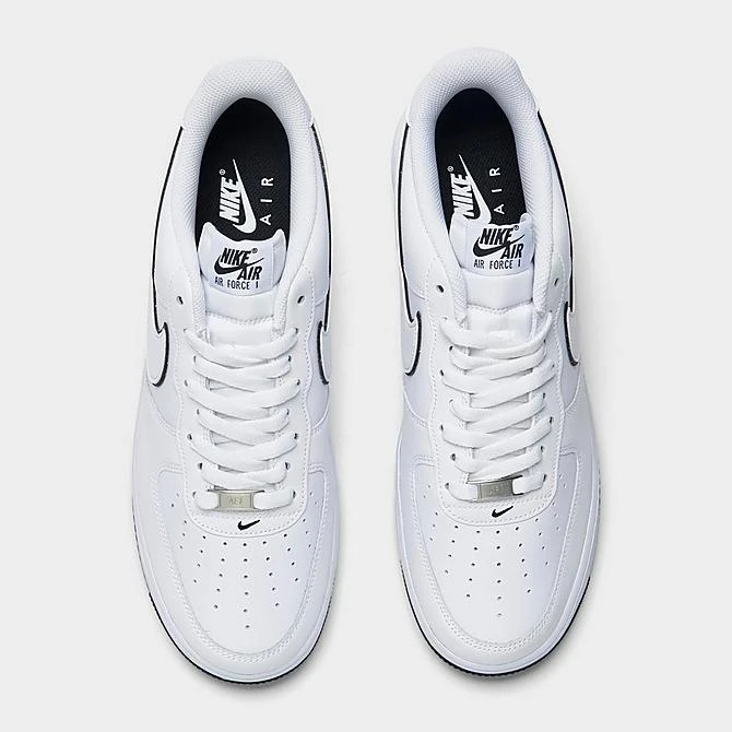 Men's Nike Air Force 1 Low Casual Shoes White/Black - DV0788 103 7 Men's Nike Air Force 1 Low Casual Shoes White/Black - DV0788 103 - Image 5