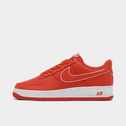 Men's Nike Air Force 1 Low Casual Shoes Picante Red/Picante Red/White - DV0788 600
