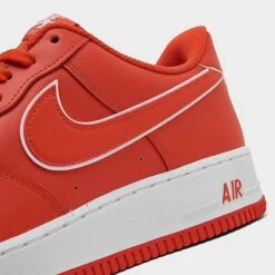 Men's Nike Air Force 1 Low Casual Shoes Picante Red/Picante Red/White - DV0788 600 -Stealth Fit Shop DV0788 600 P3