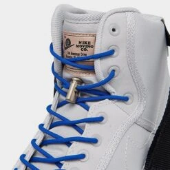 Men's Nike Air Force 1 High '07 LV8 SE Nike Moving Company Casual Shoes Photon Dust/Photon Dust/Black/Game Royal - DV0790 001 -Stealth Fit Shop DV0790 001 P3