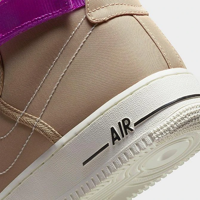 Men's Nike Air Force 1 High '07 LV8 SE Nike Moving Company Casual Shoes Hemp/Hemp/Fuchsia Dream/Black - DV0790 200 5 Men's Nike Air Force 1 High '07 LV8 SE Nike Moving Company Casual Shoes Hemp/Hemp/Fuchsia Dream/Black - DV0790 200 - Image 3