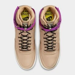 Men's Nike Air Force 1 High '07 LV8 SE Nike Moving Company Casual Shoes Hemp/Hemp/Fuchsia Dream/Black - DV0790 200 12 Men's Nike Air Force 1 High '07 LV8 SE Nike Moving Company Casual Shoes Hemp/Hemp/Fuchsia Dream/Black - DV0790 200 -Stealth Fit Shop DV0790 200 P5