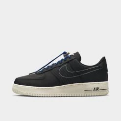 Men's Nike Air Force 1 '07 LV8 SE Nike Moving Company Casual Shoes Black/Sail/Black/Anthracite - DV0794 001