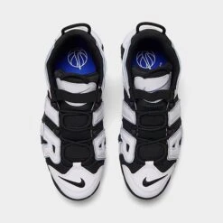 Men's Nike Air More Uptempo '96 Basketball Shoes Black/White/Multicolor/Cobalt Bliss - DV0819 001 12 Men's Nike Air More Uptempo '96 Basketball Shoes Black/White/Multicolor/Cobalt Bliss - DV0819 001 -Stealth Fit Shop DV0819 001 P5