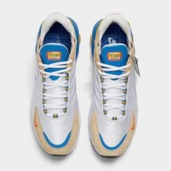 Men's Nike Air Max TW SE Casual Shoes Summit White/Safety Orange/Sesame - DV1232 100 -Stealth Fit Shop DV1232 100 P5