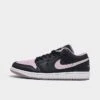 Nike Air Jordan Retro 1 Low Casual Shoes Black/Iced Lilac/White - DV1309 051