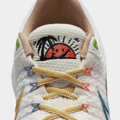 Men's Nike React Infinity Run Flyknit 3 Sun Club Running Shoes Sail/Rift Blue/Sail/Hot Curry/Vivid Green/Sanded Gold - DV1744 141 -Stealth Fit Shop DV1744 141 P3