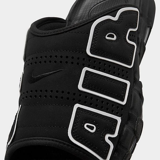 Men's Nike Air More Uptempo Slide Sandals Black/Black/Clear/White - DV2137 001 5 Men's Nike Air More Uptempo Slide Sandals Black/Black/Clear/White - DV2137 001 - Image 3