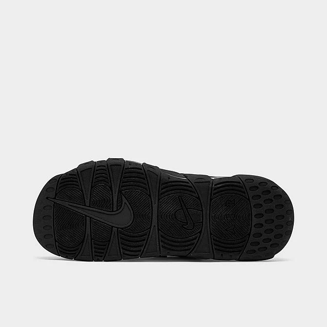 Men's Nike Air More Uptempo Slide Sandals Black/Black/Clear/White - DV2137 001 8 Men's Nike Air More Uptempo Slide Sandals Black/Black/Clear/White - DV2137 001 - Image 6