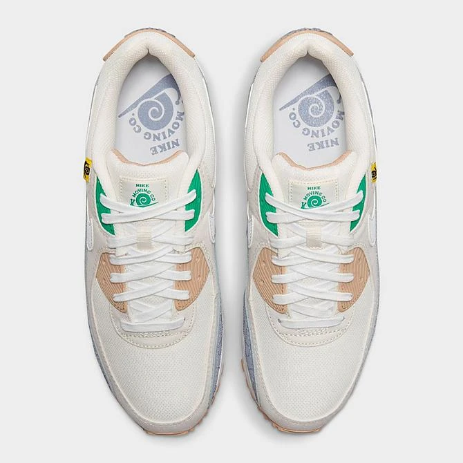 Men's Nike Air Max 90 SE Nike Moving Company Casual Shoes Sail/Ashen Slate/Hemp/White - DV2614M 100 7 Men's Nike Air Max 90 SE Nike Moving Company Casual Shoes Sail/Ashen Slate/Hemp/White - DV2614M 100 - Image 5
