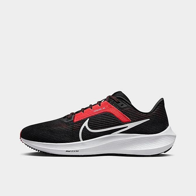 Men's Nike Air Zoom Pegasus 40 Running Shoes Black/Light Crimson/White - DV3853 003 3 Men's Nike Air Zoom Pegasus 40 Running Shoes Black/Light Crimson/White - DV3853 003