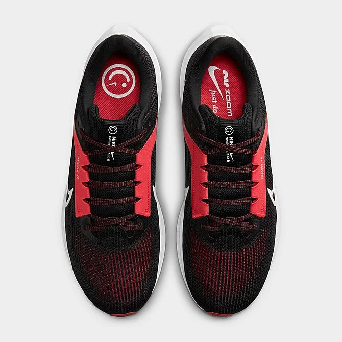 Men's Nike Air Zoom Pegasus 40 Running Shoes Black/Light Crimson/White - DV3853 003 7 Men's Nike Air Zoom Pegasus 40 Running Shoes Black/Light Crimson/White - DV3853 003 - Image 5