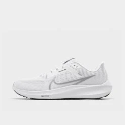 Men's Nike Air Zoom Pegasus 40 Running Shoes White/Black/Photon Dust/Wolf Grey - DV3853 102
