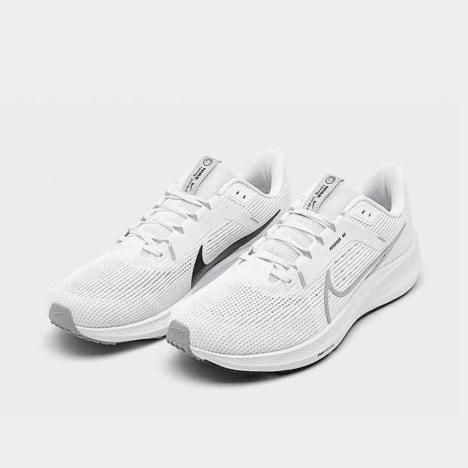 Men's Nike Air Zoom Pegasus 40 Running Shoes White/Black/Photon Dust/Wolf Grey - DV3853 102 4 Men's Nike Air Zoom Pegasus 40 Running Shoes White/Black/Photon Dust/Wolf Grey - DV3853 102 - Image 2