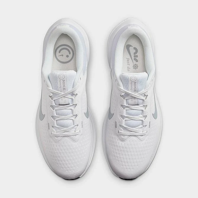 Men's Nike Winflo 10 Running Shoes White/White/Wolf Grey - DV4022 102 7 Men's Nike Winflo 10 Running Shoes White/White/Wolf Grey - DV4022 102 - Image 5