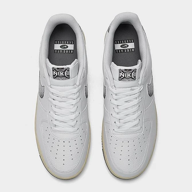 Nike Air Force 1 '07 LX SE 50 Years Of Hip Hop Casual Shoes White/Beach/White/Smoke Grey - DV7183 100 7 Nike Air Force 1 '07 LX SE 50 Years Of Hip Hop Casual Shoes White/Beach/White/Smoke Grey - DV7183 100 - Image 5