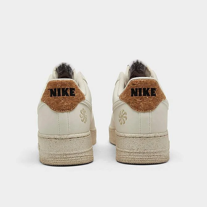 Men's Nike Air Force 1 '07 LV8 Next Nature Cork Casual Shoes Phantom/Sail/Black - DV7184 001 6 Men's Nike Air Force 1 '07 LV8 Next Nature Cork Casual Shoes Phantom/Sail/Black - DV7184 001 - Image 4