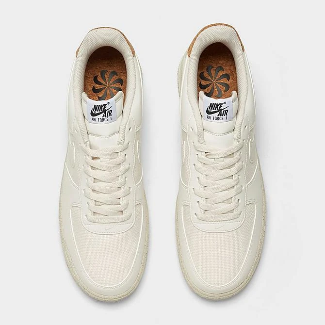 Men's Nike Air Force 1 '07 LV8 Next Nature Cork Casual Shoes Phantom/Sail/Black - DV7184 001 7 Men's Nike Air Force 1 '07 LV8 Next Nature Cork Casual Shoes Phantom/Sail/Black - DV7184 001 - Image 5