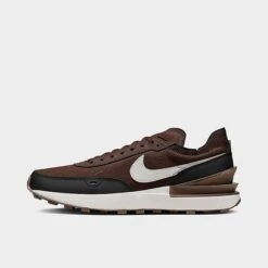 Men's Nike Waffle One SE Casual Shoes Earth/Black/Earth/Phantom - DV7192 200