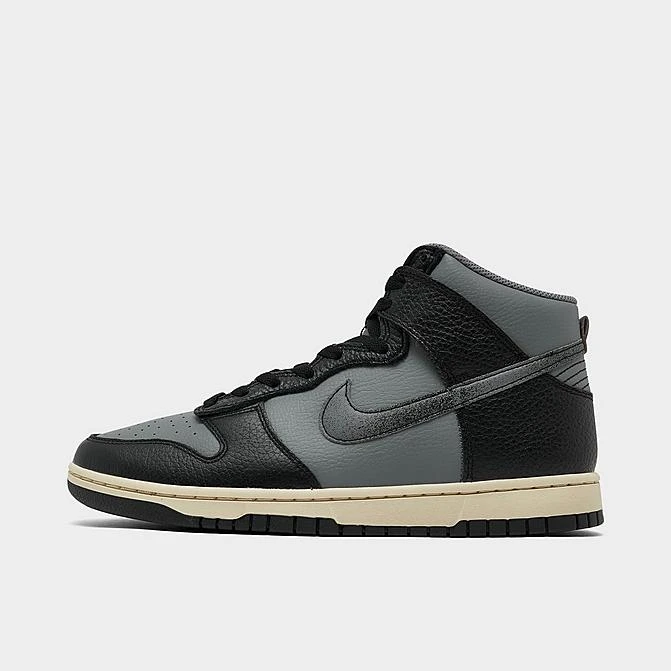 Nike Dunk High Retro Premium SE Classics Casual Shoes Smoke Grey/Black/Beach/Black/White - DV7216 001 3 Nike Dunk High Retro Premium SE Classics Casual Shoes Smoke Grey/Black/Beach/Black/White - DV7216 001