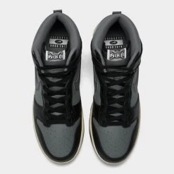 Nike Dunk High Retro Premium SE Classics Casual Shoes Smoke Grey/Black/Beach/Black/White - DV7216 001 12 Nike Dunk High Retro Premium SE Classics Casual Shoes Smoke Grey/Black/Beach/Black/White - DV7216 001 -Stealth Fit Shop DV7216 001 P5