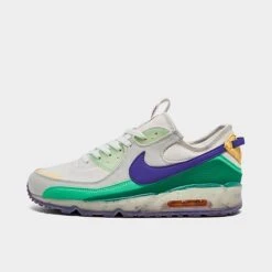 Men's Nike Air Max Terrascape 90 Casual Shoes Phantom/Action Grape/Light Bone - DV7413 001