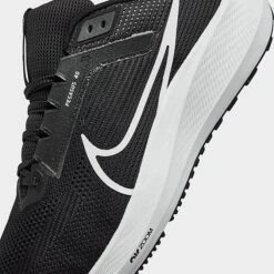 Men's Nike Air Zoom Pegasus 40 Running Shoes (Extra Wide Width) Black/Iron Grey/White - DV7480 001 -Stealth Fit Shop DV7480 001 P3