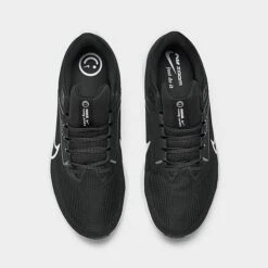 Men's Nike Air Zoom Pegasus 40 Running Shoes (Extra Wide Width) Black/Iron Grey/White - DV7480 001 -Stealth Fit Shop DV7480 001 P5