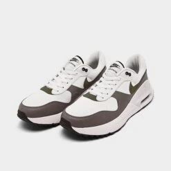 Men's Nike Air Max SYSTM Casual Shoes White/Black/Flat Pewter/Medium Olive - DV7587 100 9 Men's Nike Air Max SYSTM Casual Shoes White/Black/Flat Pewter/Medium Olive - DV7587 100 -Stealth Fit Shop DV7587 100 P2