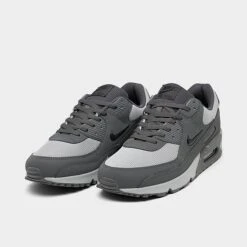 Men's Nike Air Max 90 Jewel Swoosh Casual Shoes Iron Grey/Black/Wolf Grey - DX2656 002 -Stealth Fit Shop DX2656 002 P2