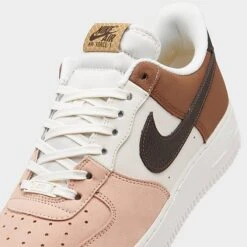 Nike Air Force 1 '07 LV8 1 Casual Shoes Arctic Orange/Velvet Brown/Coconut Milk - DX3726 800 -Stealth Fit Shop DX3726 800 P3