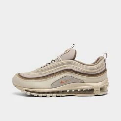 Men's Nike Air Max 97 Casual Shoes Cream/Khaki/Olive Grey/Rust Oxide - DX3947 200