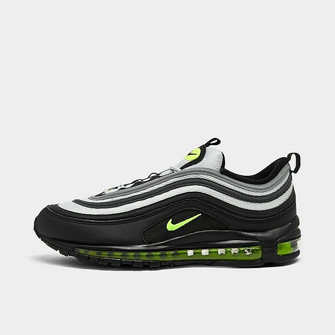 Men's Nike Air Max 97 Casual Shoes Pure Platinum/Black/White/Volt - DX4235 001 3 Men's Nike Air Max 97 Casual Shoes Pure Platinum/Black/White/Volt - DX4235 001