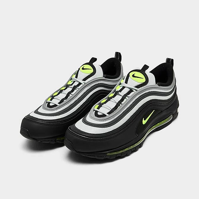 Men's Nike Air Max 97 Casual Shoes Pure Platinum/Black/White/Volt - DX4235 001 4 Men's Nike Air Max 97 Casual Shoes Pure Platinum/Black/White/Volt - DX4235 001 - Image 2