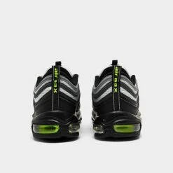 Men's Nike Air Max 97 Casual Shoes Pure Platinum/Black/White/Volt - DX4235 001 11 Men's Nike Air Max 97 Casual Shoes Pure Platinum/Black/White/Volt - DX4235 001 -Stealth Fit Shop DX4235 001 P4