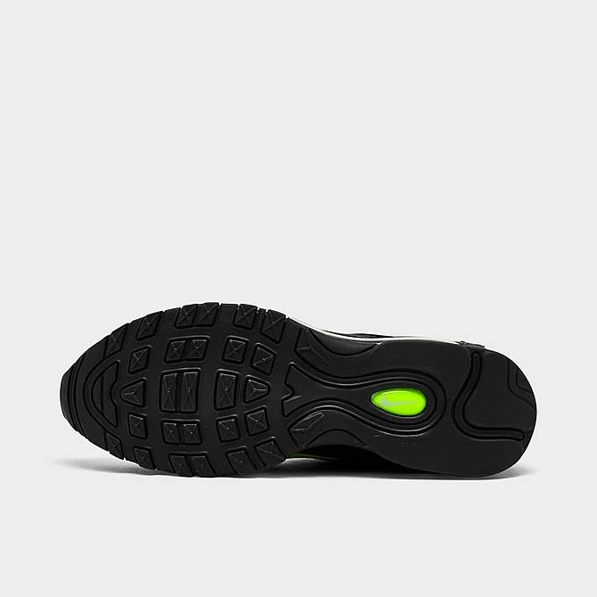 Men's Nike Air Max 97 Casual Shoes Pure Platinum/Black/White/Volt - DX4235 001 8 Men's Nike Air Max 97 Casual Shoes Pure Platinum/Black/White/Volt - DX4235 001 - Image 6