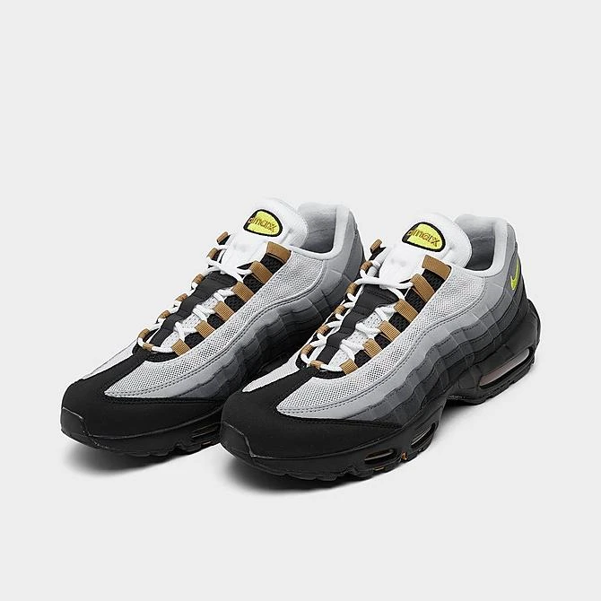 Men's Nike Air Max 95 Casual Shoes White/Yellow Strike/Wolf Grey/Cool Grey - DX4236 100 4 Men's Nike Air Max 95 Casual Shoes White/Yellow Strike/Wolf Grey/Cool Grey - DX4236 100 - Image 2