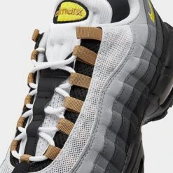 Men's Nike Air Max 95 Casual Shoes White/Yellow Strike/Wolf Grey/Cool Grey - DX4236 100 10 Men's Nike Air Max 95 Casual Shoes White/Yellow Strike/Wolf Grey/Cool Grey - DX4236 100 -Stealth Fit Shop DX4236 100 P3
