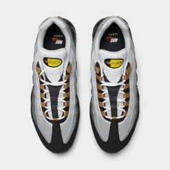 Men's Nike Air Max 95 Casual Shoes White/Yellow Strike/Wolf Grey/Cool Grey - DX4236 100 12 Men's Nike Air Max 95 Casual Shoes White/Yellow Strike/Wolf Grey/Cool Grey - DX4236 100 -Stealth Fit Shop DX4236 100 P5