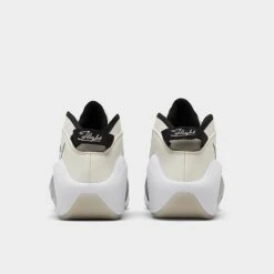 Men's Nike Air Zoom Flight 95 Basketball Shoes Sail/Pale Ivory/Black/White - DX5505 100 -Stealth Fit Shop DX5505 100 P4