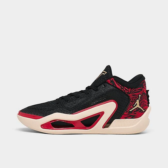 Nike Jordan Tatum 1 Basketball Shoes Black/Metallic Gold/University Red/Beach - DX5572 001 2 Nike Jordan Tatum 1 Basketball Shoes Black/Metallic Gold/University Red/Beach - DX5572 001