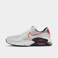Men's Nike Air Max Excee SE Casual Shoes Photon Dust/Dark Obsidian/White/Track Red - DZ0795 013