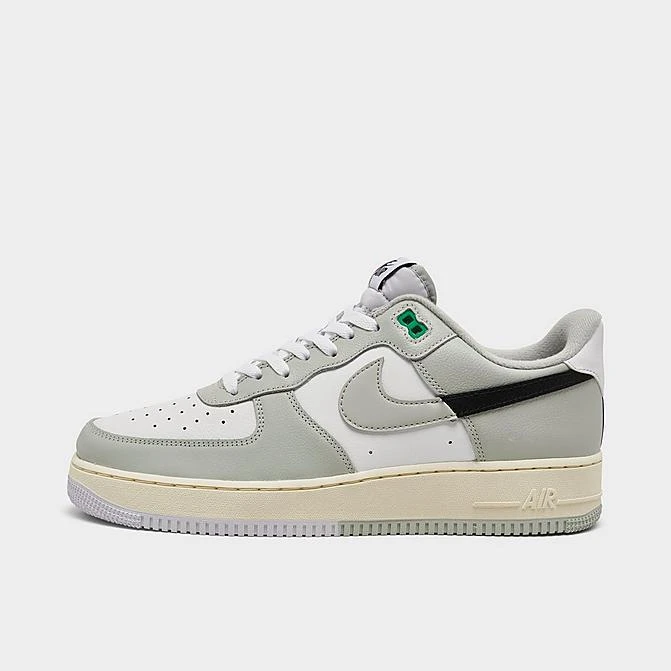 Men's Nike Air Force 1 '07 LV8 Split Casual Shoes Light Silver/Black/Light Silver/White - DZ2522 001 3 Men's Nike Air Force 1 '07 LV8 Split Casual Shoes Light Silver/Black/Light Silver/White - DZ2522 001