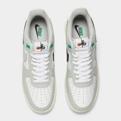Men's Nike Air Force 1 '07 LV8 Split Casual Shoes Light Silver/Black/Light Silver/White - DZ2522 001 12 Men's Nike Air Force 1 '07 LV8 Split Casual Shoes Light Silver/Black/Light Silver/White - DZ2522 001 -Stealth Fit Shop DZ2522 001 P5