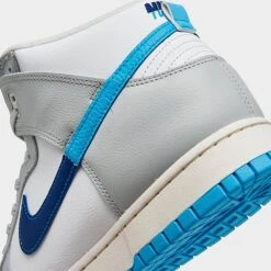 Nike Dunk High Retro SE Split Casual Shoes Summit White/Baltic Blue/Deep Royal Blue - DZ2535 100 -Stealth Fit Shop DZ2535 100 P3