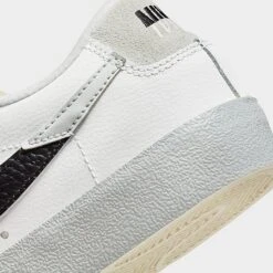 Nike Blazer Low '77 SE Split Casual Shoes Summit White/Light Silver/Black - DZ2544 100 -Stealth Fit Shop DZ2544 100 P3