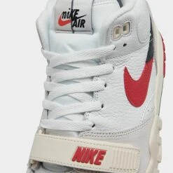 Men's Nike Air Trainer 1 Mid SE Split Casual Shoes White/University Red/Black/Coconut Milk - DZ2547 100 10 Men's Nike Air Trainer 1 Mid SE Split Casual Shoes White/University Red/Black/Coconut Milk - DZ2547 100 -Stealth Fit Shop DZ2547 100 P3