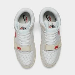 Men's Nike Air Trainer 1 Mid SE Split Casual Shoes White/University Red/Black/Coconut Milk - DZ2547 100 12 Men's Nike Air Trainer 1 Mid SE Split Casual Shoes White/University Red/Black/Coconut Milk - DZ2547 100 -Stealth Fit Shop DZ2547 100 P5